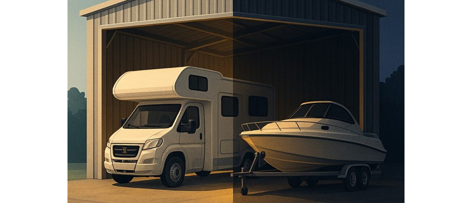 Rimessaggio camper roulotte gommoni barche Rimini Custodia sicura e accesso libero 24